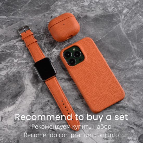 Genuine Leather Strap for Apple Watch Band Fashion Smartwatch Accessories for iWatch - Image 2