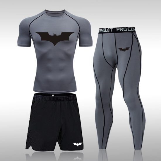 Sports Suit Quick Drying Compression Clothing Fitness Training Kit Thermal Underwear - Image 2