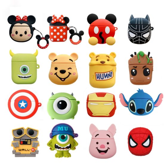 Marvel Mickey Minnie Stitch Case for Airpods 3 Case Airpods pro 2 1 Soft Silicone