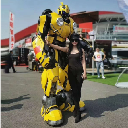Transformers Bumblebee Beetle Armor Wear Bumblebee Real People Wear Clothing