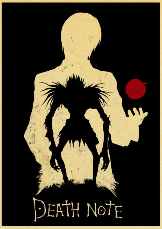 Anime Death Note Posters Retro Kraft Paper Bar Room Decoration Painting Art Wall Sticker Picture - Image 2