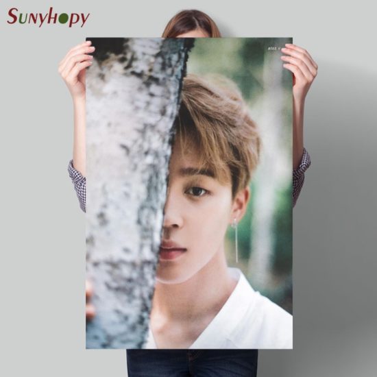 Park Jimin Canvas Poster Painting BTS High Quality Wall Home Decor No Frame - Image 2