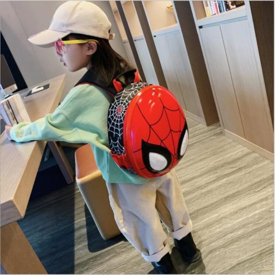 New spider man children's school bag Light In The Dark boys and Girls 3-12 years old - Image 2