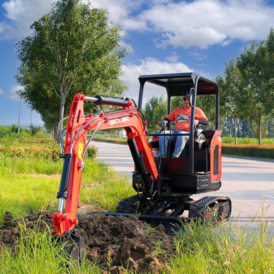 Agricultural Hydraulic Excavator Small Digger Good Quality 1-Ton 2-Ton Mini Bagger - Image 3