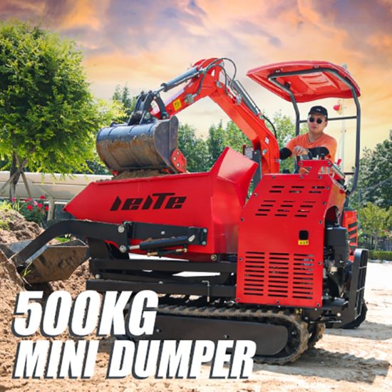 Mini Dumper Truck 0.8-ton 1.5-Ton 3-Ton 5-T  Diesel Crawler Mini Dumper for Farm - Image 3