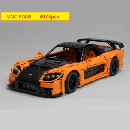 Building Blocks Bricks RX-7 -Veilside Fortune Sports Car DIY Assembly Children's for Toys Gift