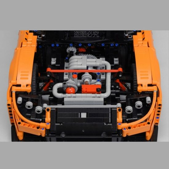⁦Building Blocks Bricks RX-7 -Veilside Fortune Sports Car DIY Assembly Children's for Toys Gift⁩ - الصورة ⁦3⁩