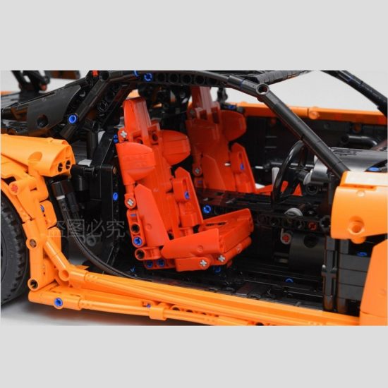 ⁦Building Blocks Bricks RX-7 -Veilside Fortune Sports Car DIY Assembly Children's for Toys Gift⁩ - الصورة ⁦4⁩