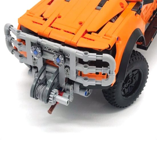 F-150 Raptor 42126 Bricks Set Car MOC Trailer Hitch Crane Platform Fit for Pickups Cover Modified Toys Gifts - Image 2