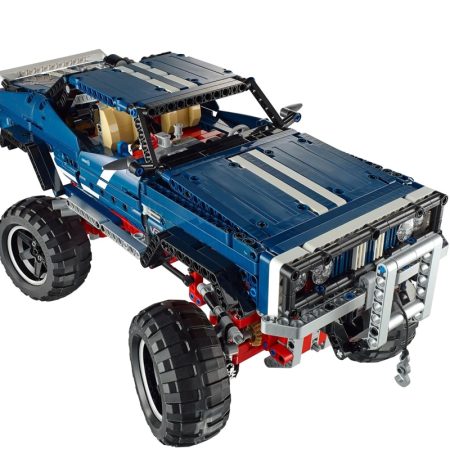 MOC RC 4x4 Crawler Urban Buggy Racing 1584PCS winch technology Toy Blocks
