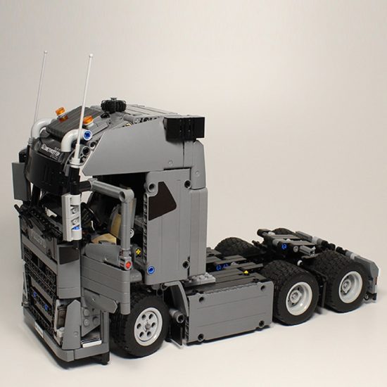 ⁦6X4 FH tractor unit Dump Truck Tower Head technology 1073PCS DIY⁩ - الصورة ⁦2⁩