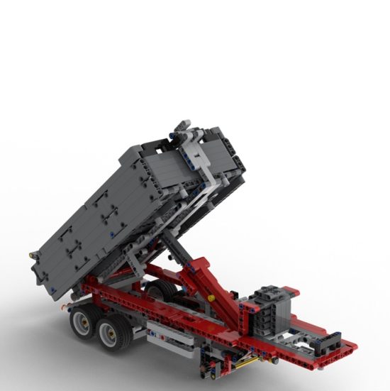 Engineering Container tractor dump Low Loader Trailer Hooklift Semi Trailer technology DIY - Image 2