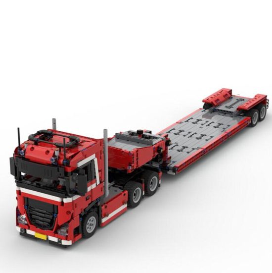 Engineering Container tractor dump Low Loader Trailer Hooklift Semi Trailer technology DIY - Image 3