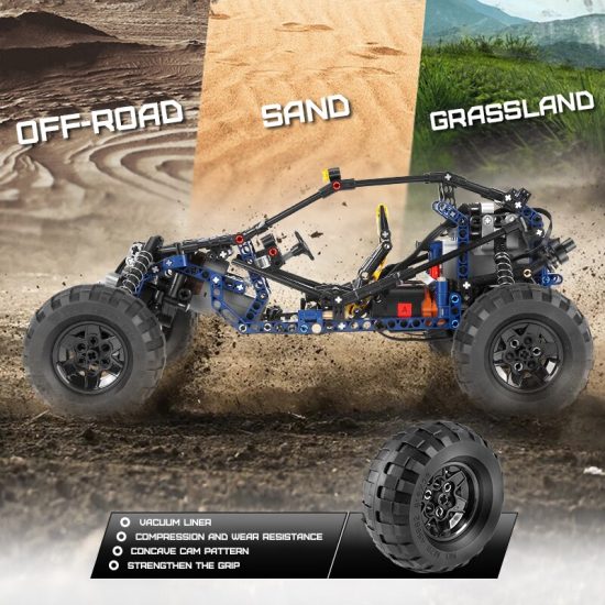 Technical Climbing Car The MOC-3028 lightning APP Remote Control Car Model Bricks - Image 4