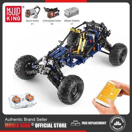 Technical Climbing Car The MOC-3028 lightning APP Remote Control Car Model Bricks