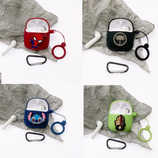 Cute Earphone Cover for Case Airpods Spiderman Ironman Deadpool