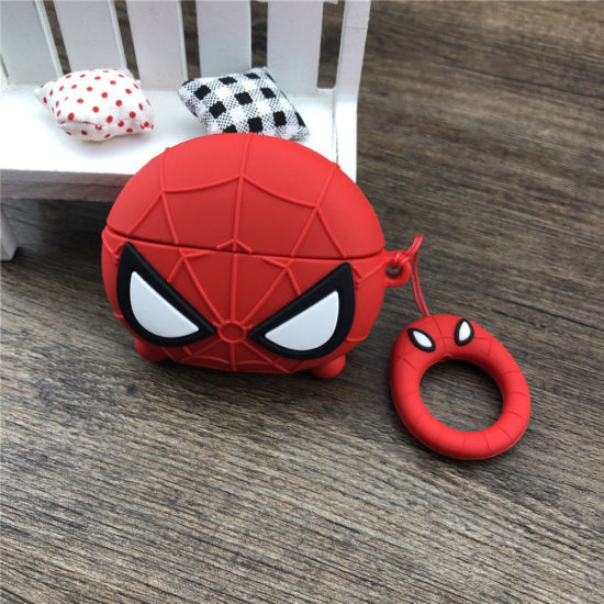 Marvel Spidey Venom Deadpool For Airpods Pro Case 3D fashion Soft Silicone Phone Cases - Image 2