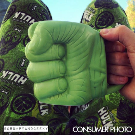 ceramic cup Hulk fist For coffee beer mug Hulk Shaped Mug fist cup