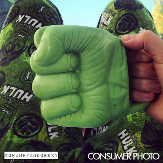 ceramic cup Hulk fist For coffee beer mug Hulk Shaped Mug fist cup