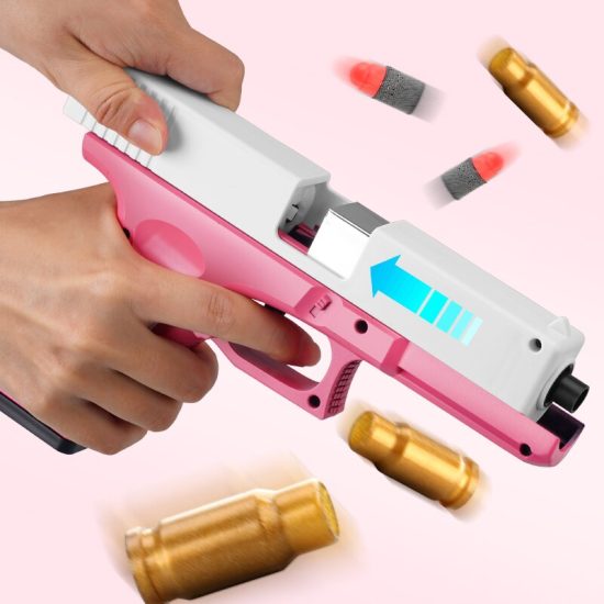 Toy Pistol Plastic EVA Foam Darts Air Bullets Simulation Model Beginner Aim Training Gift - Image 3
