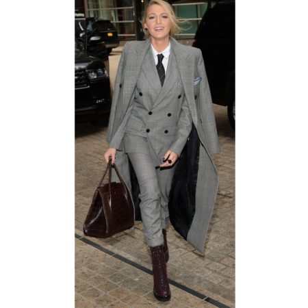 Long Coat Slim Jacket For Women's 3-Piece Business Office Work Wear Pants Blazer