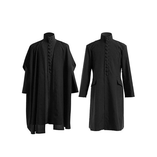 Harris School of Magic Cosplay Professor Snape Clothes Cos Costume Porter Theme - Image 2