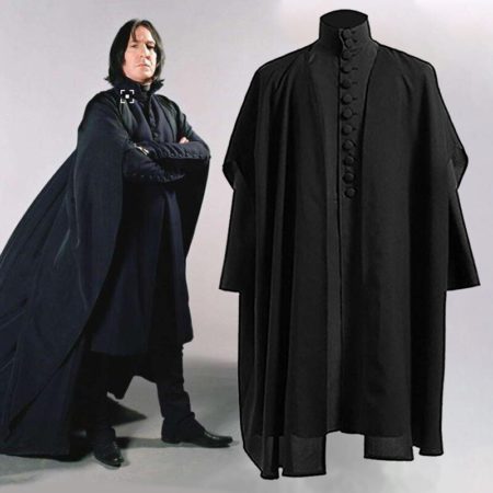 Harris School of Magic Cosplay Professor Snape Clothes Cos Costume Porter Theme