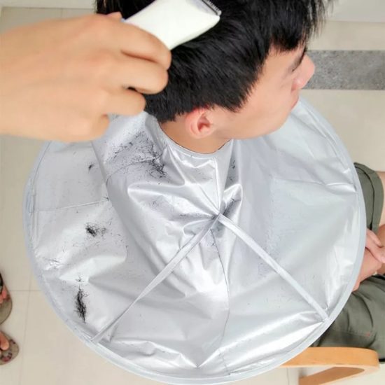 Creative DIY Aprons Hair Cutting Cloak Salon Barber Stylist Hairdressing Barber Capes Cover Haircut Protector - Image 2