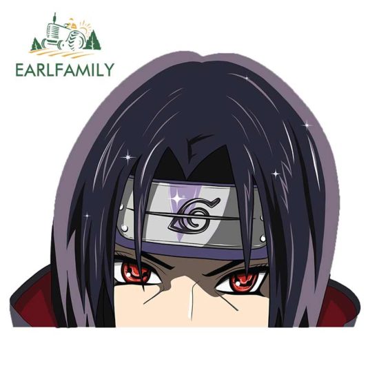 ITACHI Anime Sticker 13cm Vinyl for Window Cars Laptop Decal Bumper