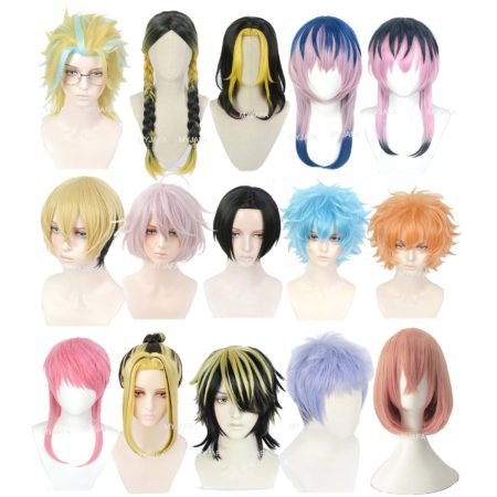 Tokyo Revengers Cosplay Wig Ran Haitani Rindo Hanemiya Kazutora Manjiro Sano