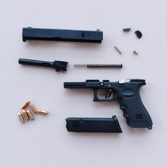 Keychain Survival Pistol Model High Simulation Soldier Equipment - Image 2
