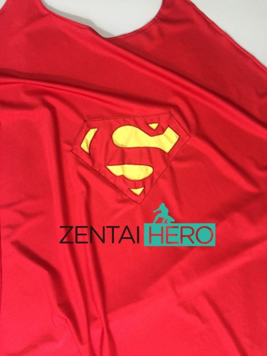 Custom Made SuperMan Cosplay Costume with Cape Comic Bodysuit - Image 4