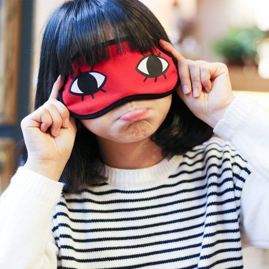 Anime Gintama Eye Mask Okita Sougo Personality Eyepatch DIY 9.5cm Elastic Belt Travel Sleep Eyeshade - Image 2