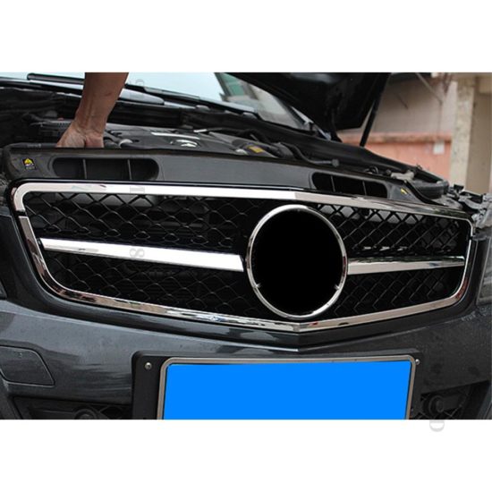 Front Inlet Grille GTR Bumper Mesh For Mercedes W204-C204 Benz C 2007-2014 C43 AMG GT - Image 3
