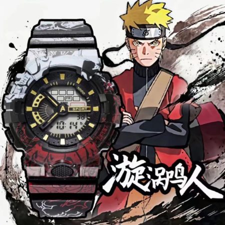 Electronic Watch Anime Naruto Sasuke Sakura Itachi Students Creative Gift Toys