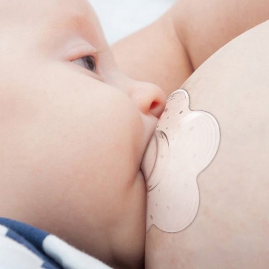Nipple Protectors Feeding Mothers 1pcs Silicone Nipple Breastfeeding Portable Nipple Anti-overflow