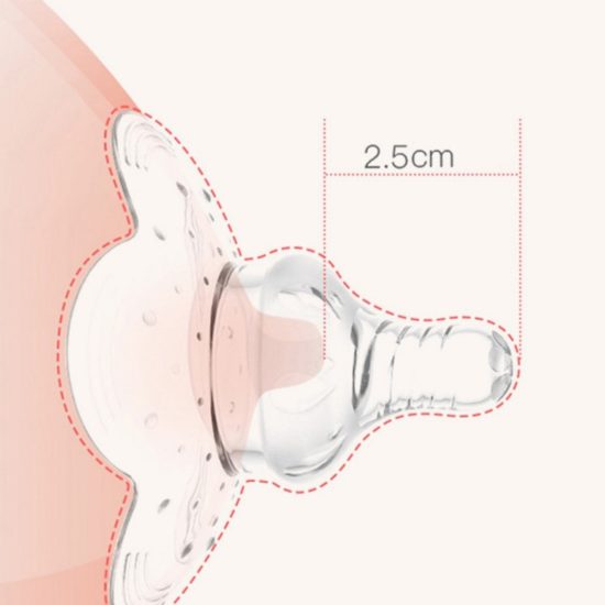 Nipple Protectors Feeding Mothers 1pcs Silicone Nipple Breastfeeding Portable Nipple Anti-overflow - Image 2