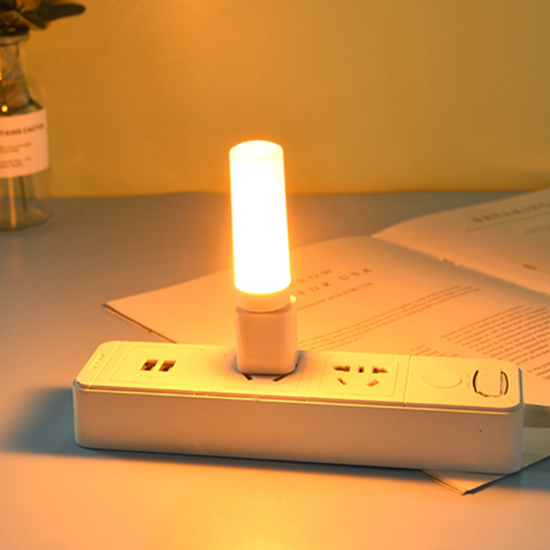 USB Plug Lamps Mini Night Light Computer Mobile Power Charging LED Eye Protection Square Reading Light - Image 2