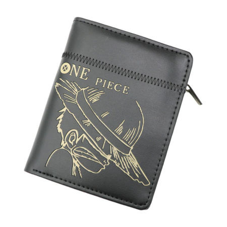 Short Wallet/Zipper Black Anime Black Butler/Gintama/Hitman Reborn/Tokyo Ghoul/Totoro