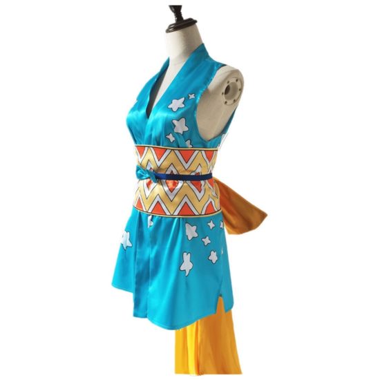 Anime Nami Costumes Wig Sleeveless Clothing Mini Skirt Fancy Party Dress - Image 2