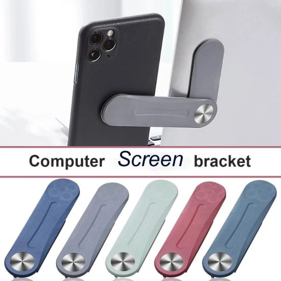 Laptop Screen Support Holder Tablet Phone Magnetic Folding Holder Side Mount