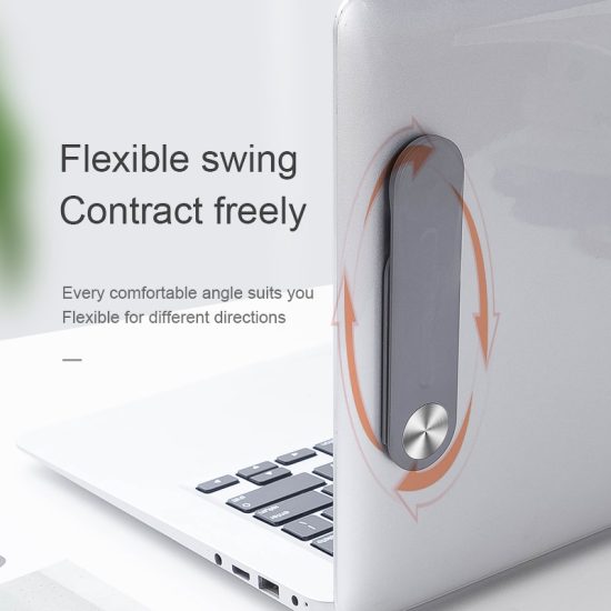 Laptop Screen Support Holder Tablet Phone Magnetic Folding Holder Side Mount - Image 3