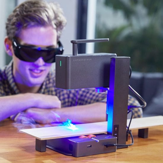 Portable Laser Machine CNC Router Cutter Metal Leather LOGO Printer - Image 3