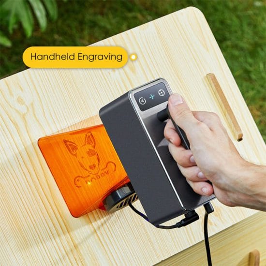 Portable Laser Machine CNC Router Cutter Metal Leather LOGO Printer - Image 2