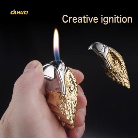 Lighter Eagle Head Gifts for Man No Gas