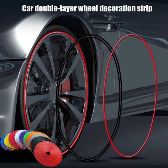 8m / Car Wheel Protection Line Rubber