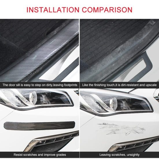 5D Carbon Fiber Rubber Stickers for anything - Image 3