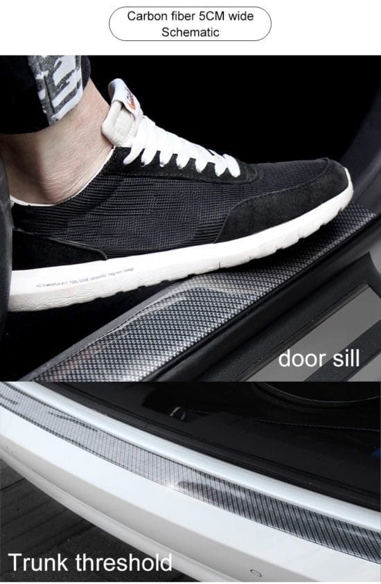 5D Carbon Fiber Rubber Stickers for anything - Image 2
