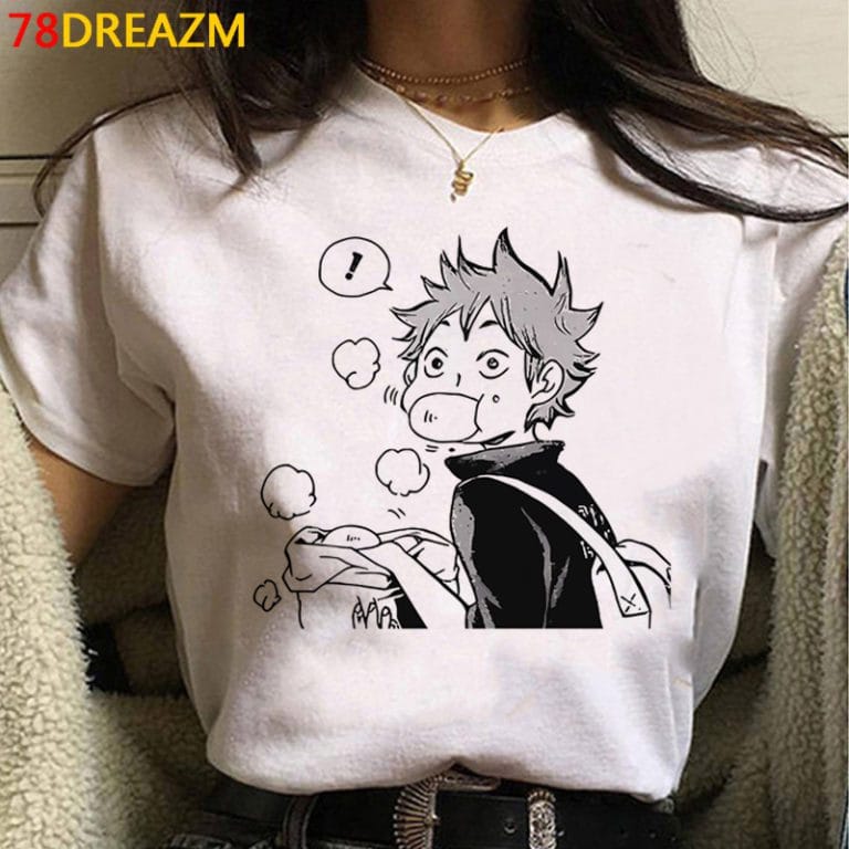 Haikyuu T Shirt Japanese Anime Oya Oya Oya Kuroo Bokuto Manga - Image 3