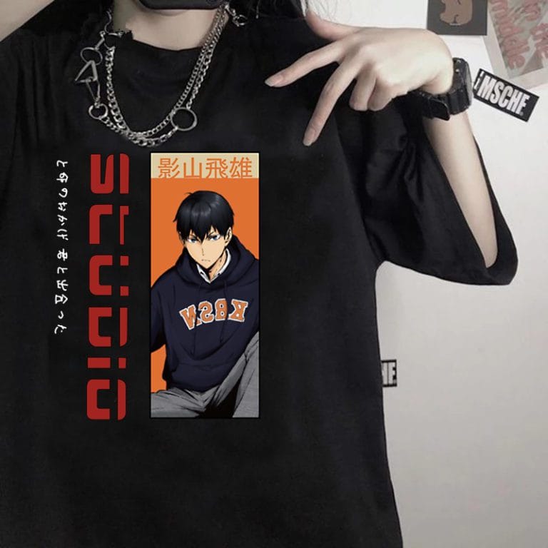 Haikyuu T Shirt Japanese Anime Oya Oya Oya Kuroo Bokuto Manga - Image 2